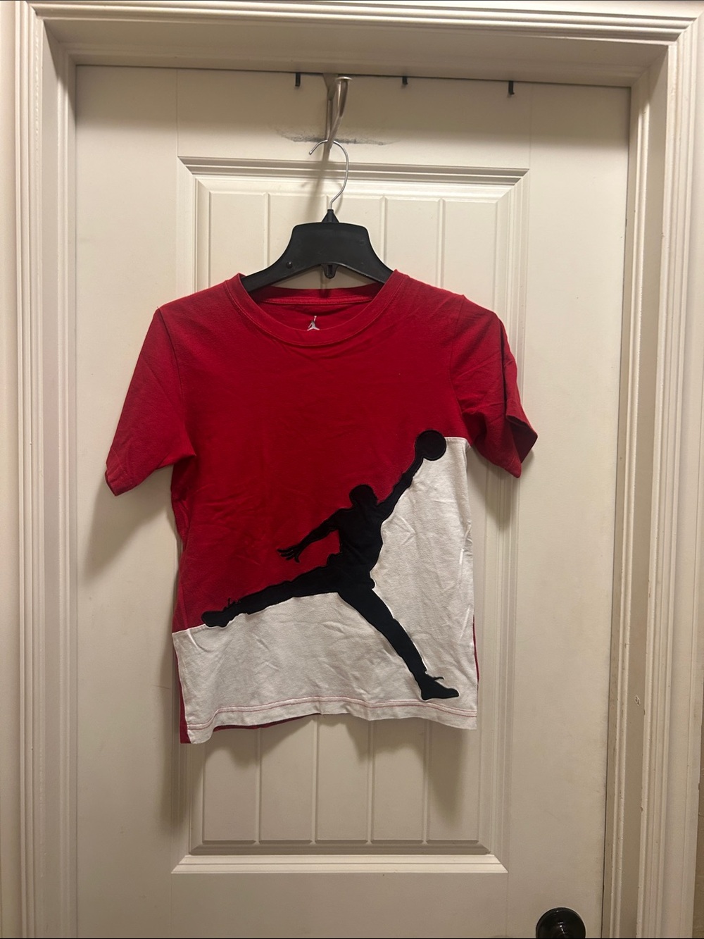 Air Jordan Red & White Boys' Basketball Graphic Tee